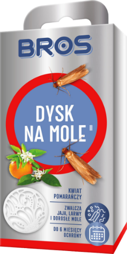 Obrazek BROS DYSK NA MOLE ODZIEŻOWE POMARAŃCZA